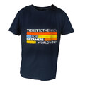 Ticket To The Moon T-shirt sötétkék